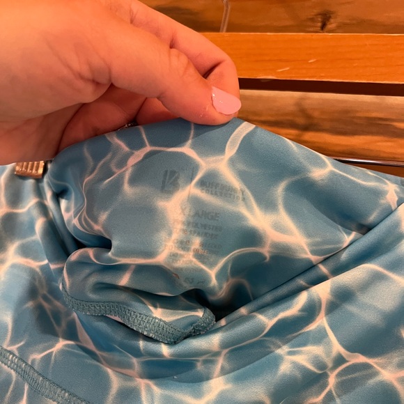 Buffbunny Limitless Legging Reflection Print Aqua - Picture 3 of 4